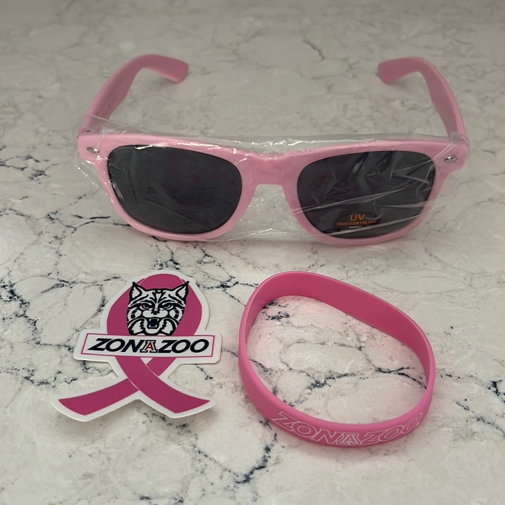 Arizona Wildcats Zona Zoo Breast Cancer Awareness package